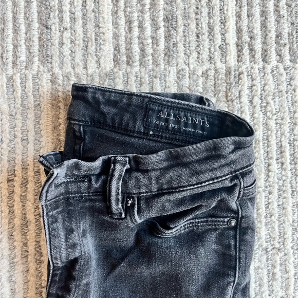 All Saints Skinny Jeans - Black - Picture 1 of 3